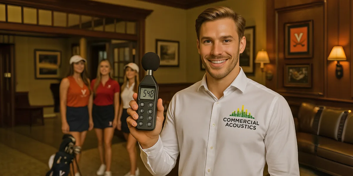 Clubhouse Soundproofing in Virginia: Acoustic Panels, Materials, & Noise Control