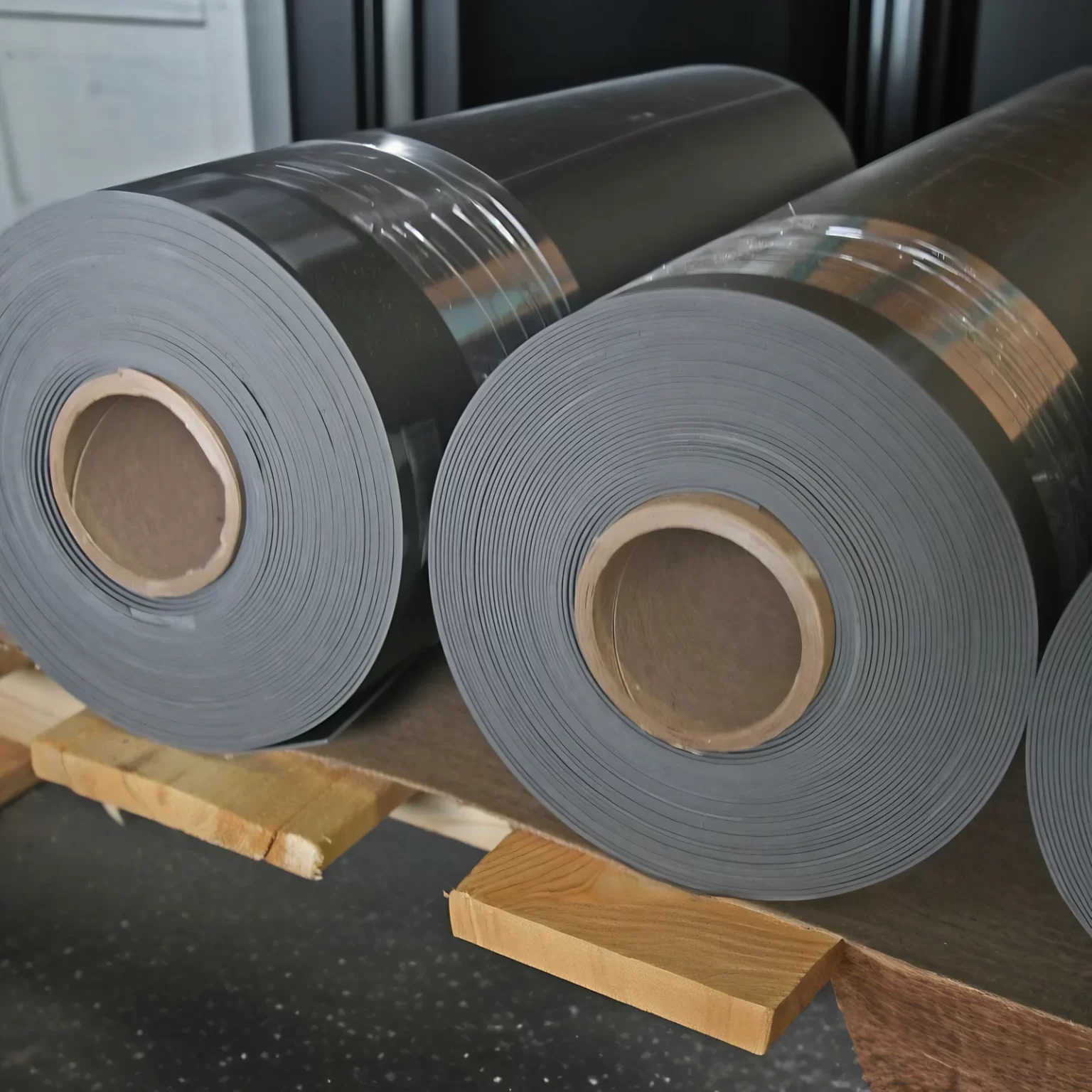 Multiple Rolls of Wall Blokker Lite Lightweight Mass Loaded Vinyl Soundproofing Membrane | Produced By: Commercial Acoustics