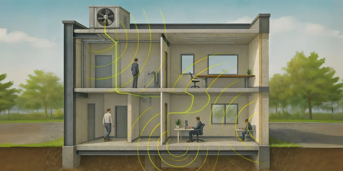 How Vibration Travels Through Buildings