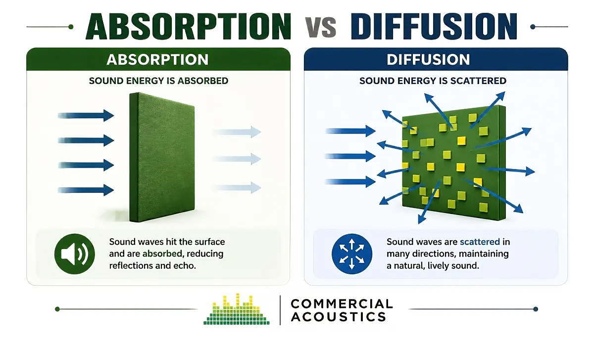 Absorption vs Diffusion