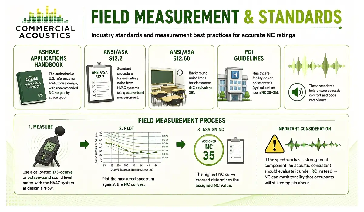 Field Measurement and Standards for Accurate NC Ratings