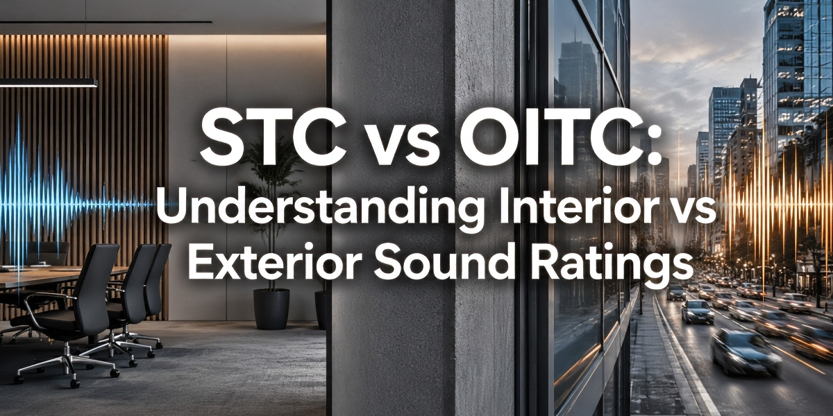 STC vs OITC Understanding Interior Exterior Sound Ratings