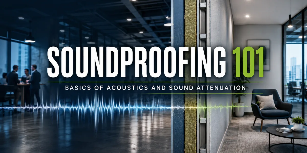 Soundproofing 101 Basics of Acoustics Sound Attenuation