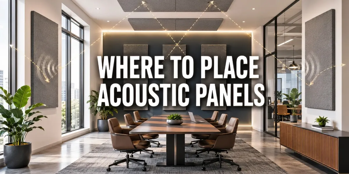 Where to Place Acoustic Panels