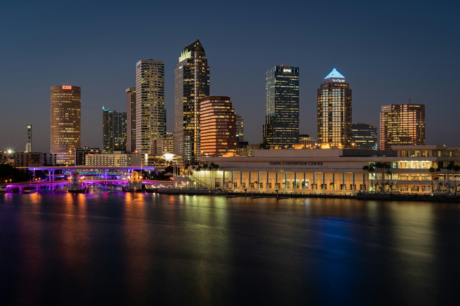 Tampa, FL skyline — Commercial Acoustics headquarters