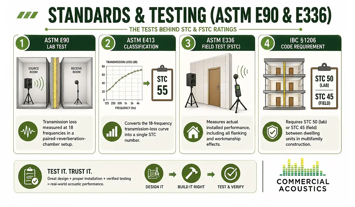 ASTM Standards Behind Accurate STC And FSTC Ratings