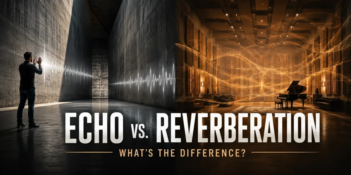 Echo vs Reverberation What's the Difference