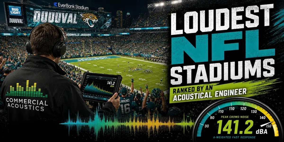 Loudest NFL Stadiums Ranked by an Acoustical Engineer