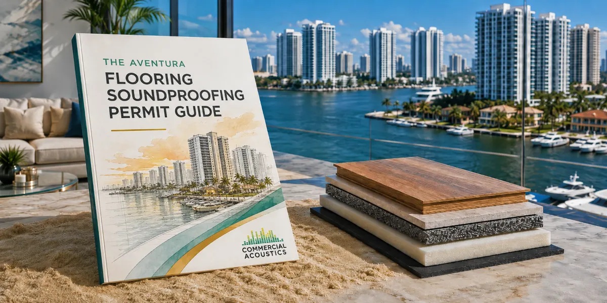 The Aventura Flooring Soundproofing Permit Guide &mdash; STC/IIC 50 compliance reference for condo flooring renovations