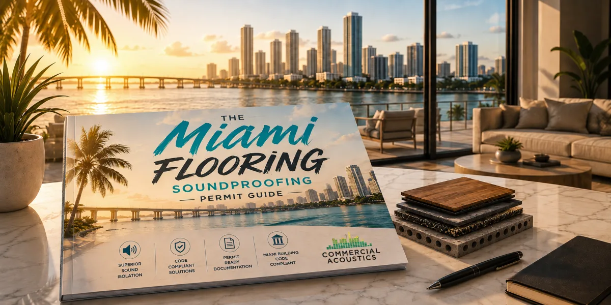 The Miami Flooring Soundproofing Permit Guide &mdash; STC/IIC 50 compliance reference for condo flooring renovations
