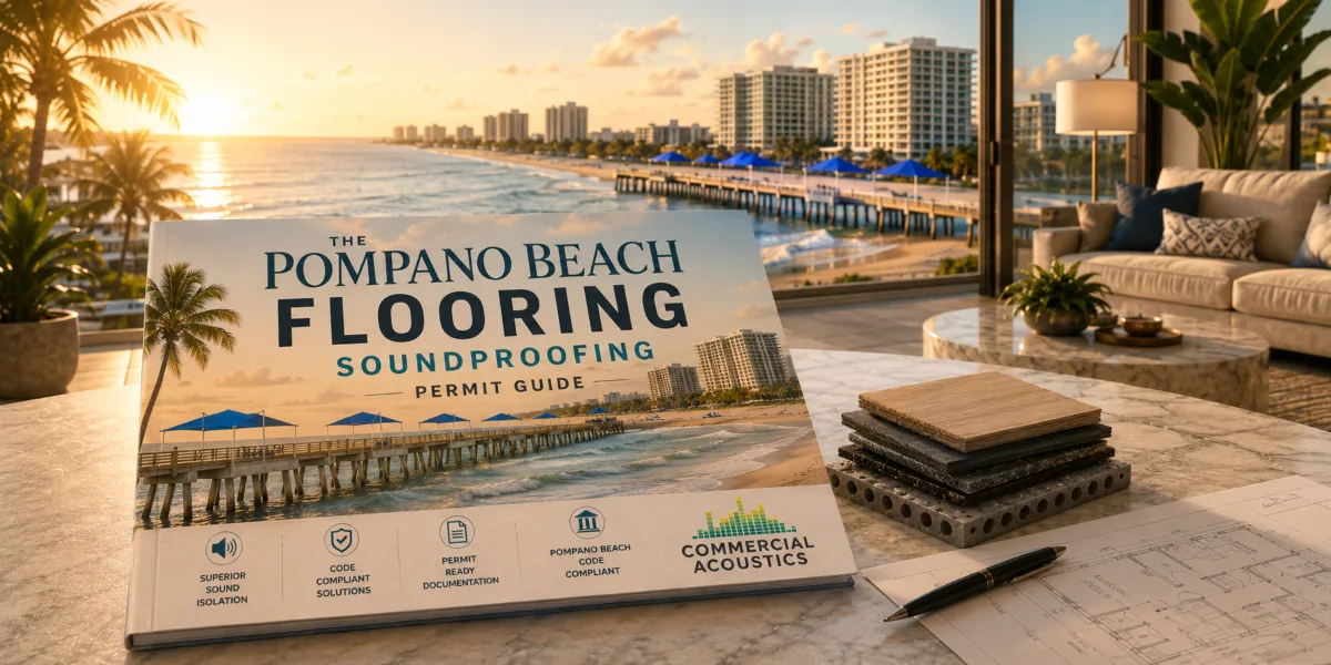 The Pompano Beach Flooring Soundproofing Permit Guide &mdash; STC/IIC 50 compliance reference for condo flooring renovations
