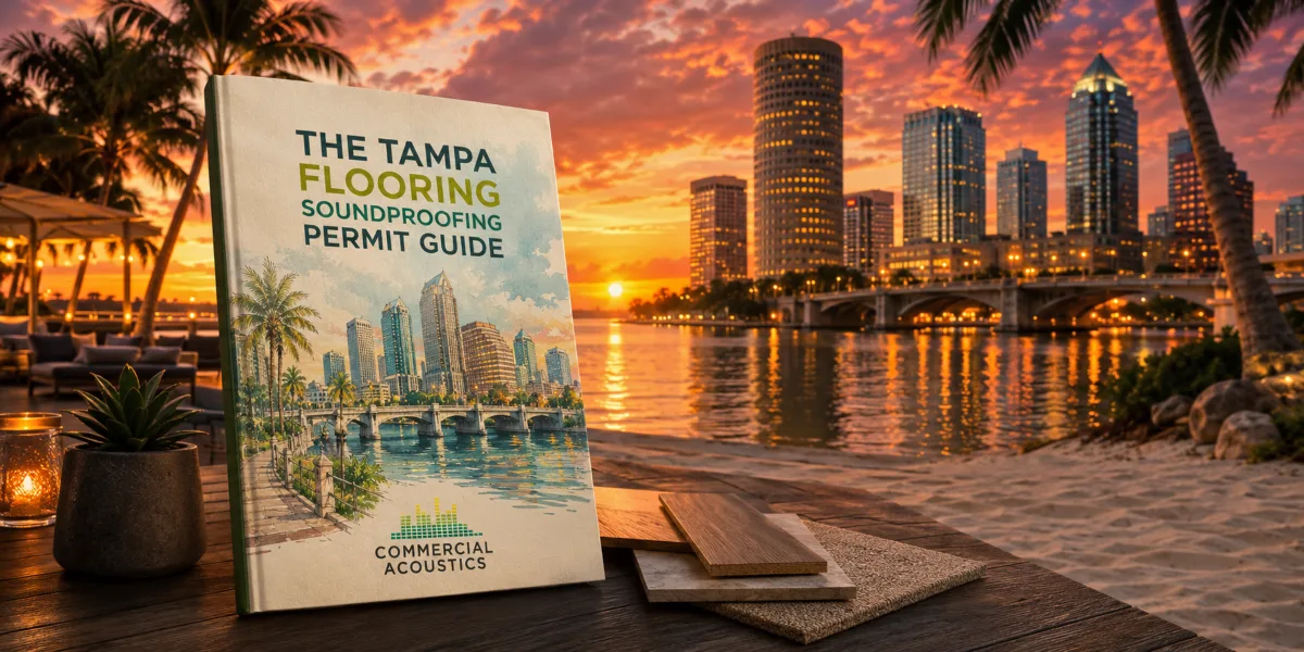 The Tampa Flooring Soundproofing Permit Guide — STC/IIC 50 compliance reference for downtown and Bayshore condo flooring renovations