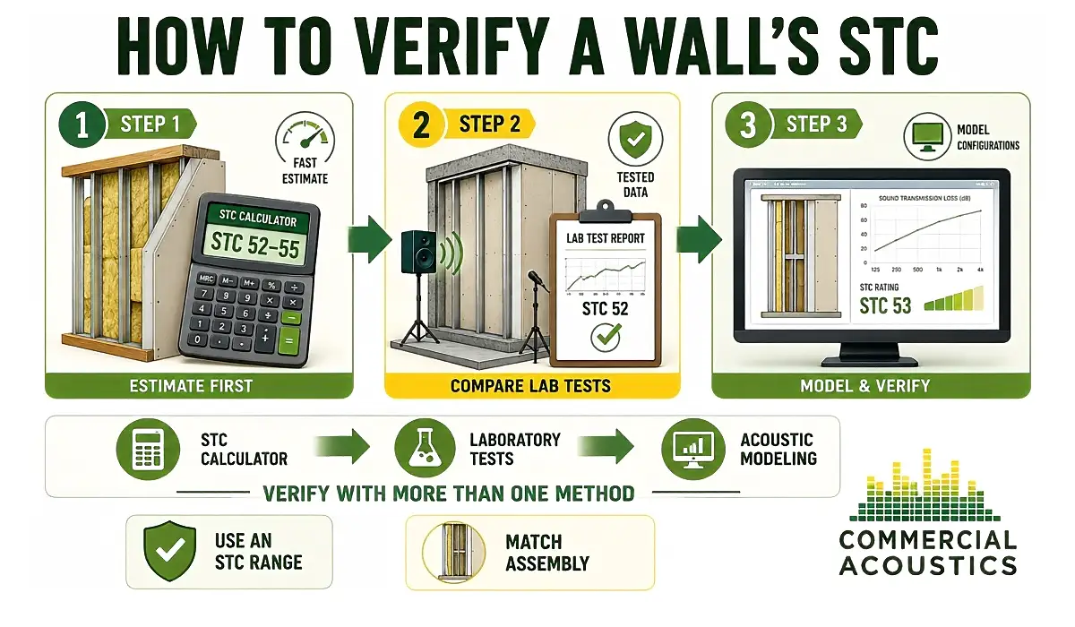 Verify STC Ratings Before Finalizing Your Wall Assembly