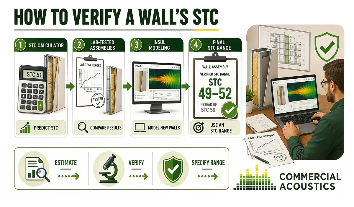 Verify Wall STC Before Finalizing Acoustic Specifications