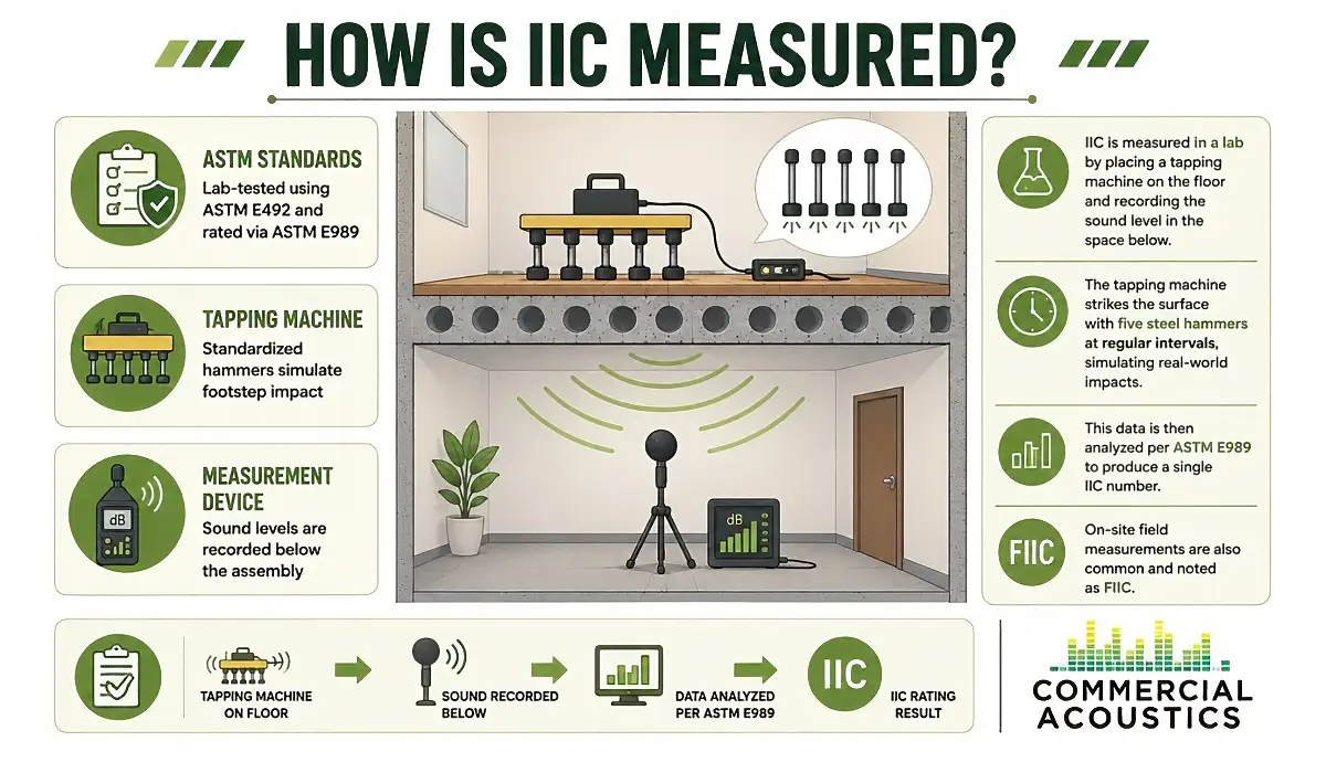 ASTM IIC Testing For Floor Impact Noise