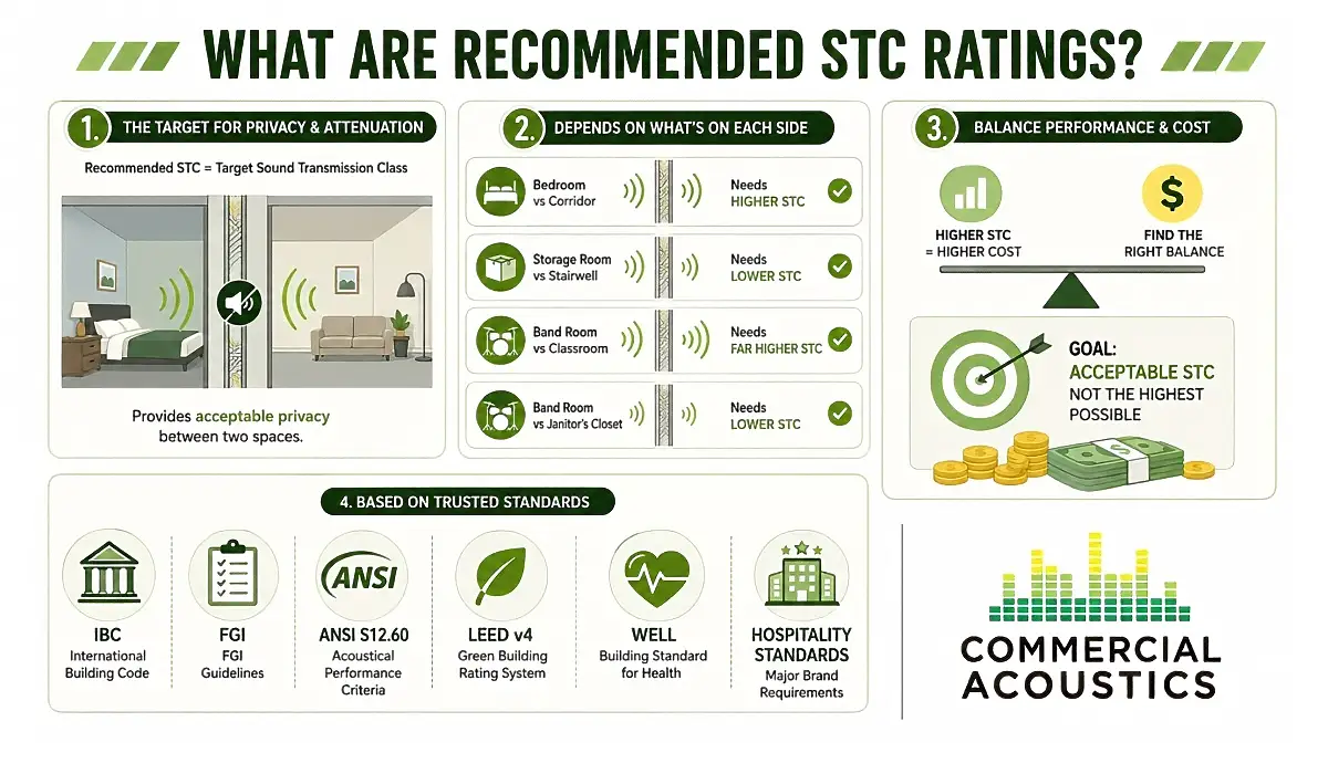 Choosing The Right STC Rating For Every Space