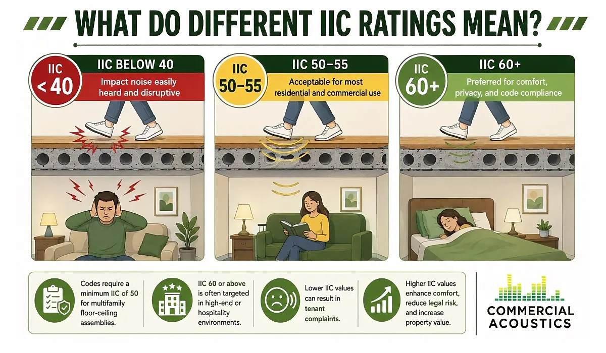 Higher IIC Ratings Improve Comfort And Privacy