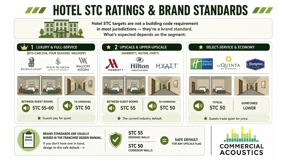 Hotel STC Ratings Guide For Better Guest Privacy