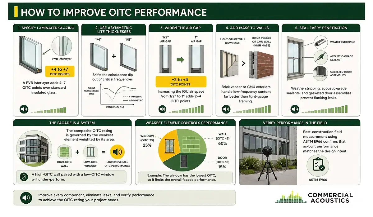 Improve OITC Performance With Better Glazing and Sealing