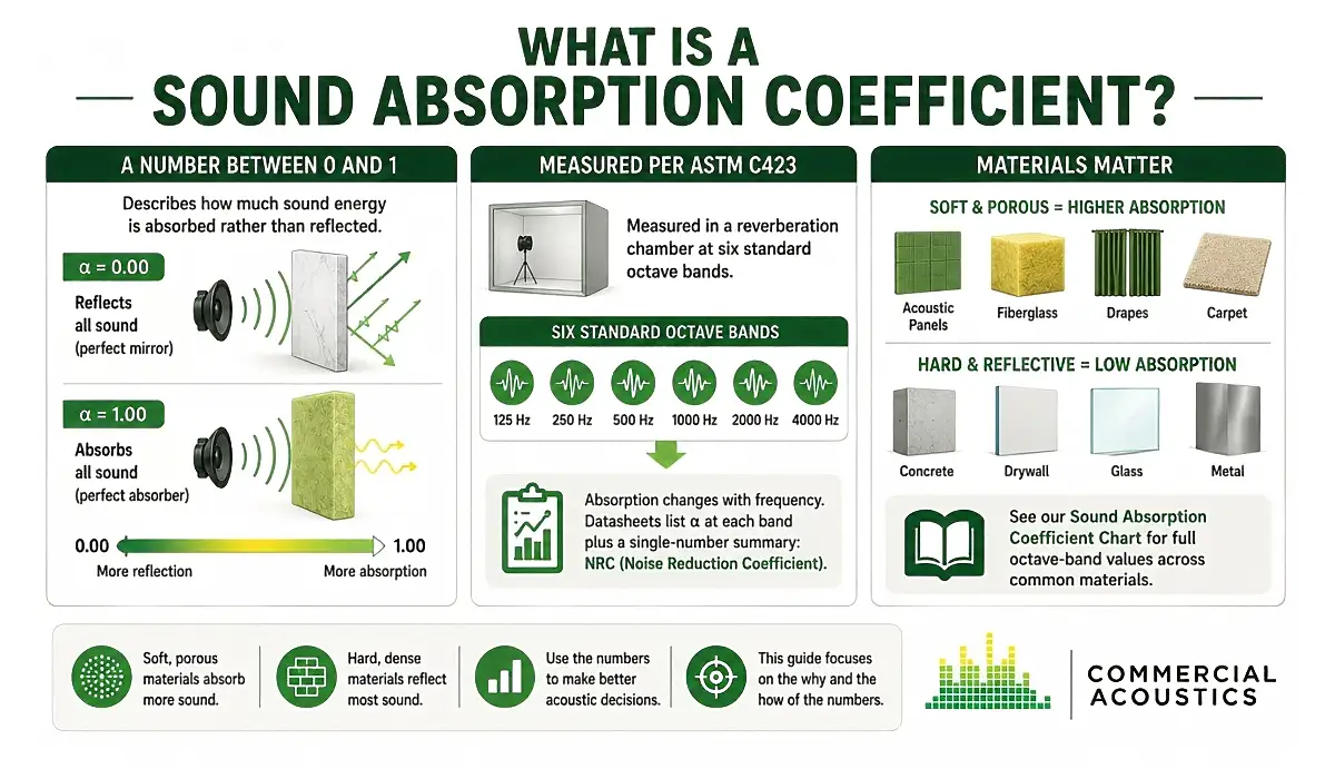 Measuring Sound Absorption Coefficients