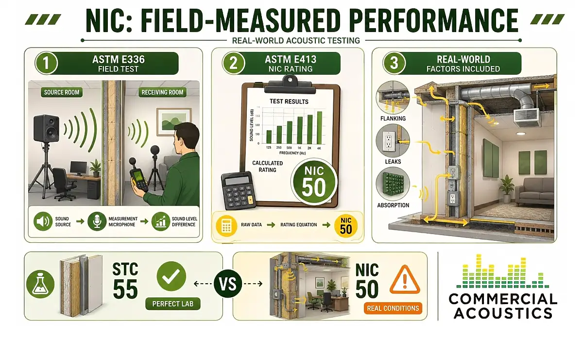 NIC Measures Real-World Sound Isolation Performance